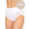 Хлопковые трусы макси Janira LACE COTTON BAND 1032081 Carey dune, Цвет: dune (песочный), Размеры: M