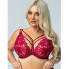 Бюстгальтер бралетт Kris Line CHERRY soft bralette, Цвет: вишневый, Размеры: 75H, изображение 3