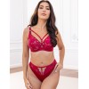Бюстгальтер бралетт Kris Line CHERRY soft bralette, Цвет: вишневый, Размеры: 75H, изображение 6