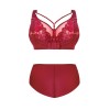 Бюстгальтер бралетт Kris Line CHERRY soft bralette, Цвет: вишневый, Размеры: 75H, изображение 10
