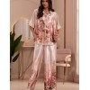 Шелковая брючная пижама Mia-Amore ALORA 4946, Цвет: мультицвет, Размеры: 2XL