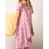 Ночная сорочка из хлопка Sielei PICNIC PC26 rosa, Цвет: rosa (розовый), Размеры: XL, изображение 3