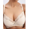 Бюстгальтер с пуш-ап вкладышами Alles PURE ROMANTIC P-UP vanilla, Цвет: кремовый, Размеры: 65D