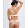 Трусы бразилиана Alles PURE ROMANTIC brazyliany vanilla, Цвет: кремовый, Размеры: S, изображение 5