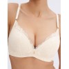 Бюстгальтер пуш-ап без косточек Alles PURE ROMANTIC super P-UP vanilla, Цвет: кремовый, Размеры: 65C