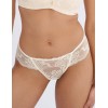 Кружевные стринги Alles PURE ROMANTIC stringi vanilla, Цвет: кремовый, Размеры: S