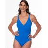 Слитный купальник с драпировкой Jantzen JZ26009M кобальт, Цвет: кобальт, Размеры: XL, изображение 4