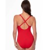 Слитный купальник с драпировкой Jantzen JZ26009M красный, Цвет: красный, Размеры: XL, изображение 5
