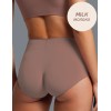 Высокие гладкие слипы Lormar slip vita alta TOUCH milk, Цвет: milk (молоко), Размеры: S, изображение 2