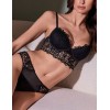 Комплект Lormar CHANSON бюстье+бразилиана Cha54347 nero, Цвет: nero (черный), Размеры: 70B