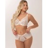Трусы бразилиана Subtille BLANCA MILK brazilian panties, Цвет: молочный, Размеры: S, изображение 3