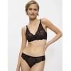 Кружевной бюстгальтер без косточек Triumph AMOURETTE CHARM N03 чёрный, Цвет: чёрный, Размеры: 70E, изображение 4