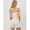 Топ и шорты для сна Aruelle CAMBRIA, Цвет: экрю, Размеры: XS, изображение 3