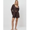Комплект женский с шортами Aruelle CLAY SET, Цвет: шоколадный, Размеры: S, изображение 3