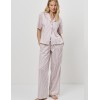 Хлопковая пижама с брюками Aruelle ELOW, Цвет: светло-розовый, Размеры: M, изображение 2