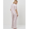 Хлопковая пижама с брюками Aruelle ELOW, Цвет: светло-розовый, Размеры: M, изображение 3