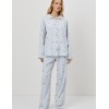 Пижама с брюками Aruelle LENORA, Цвет: светло-голубой, Размеры: XS, изображение 3