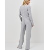 Комплект женский со штанами Aruelle NEVE SET, Цвет: светло-серый, Размеры: XS, изображение 4