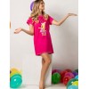 Удлиненная футболка Sielei FASHION SUMMER HE41 fuxia, Цвет: fuxia (фуксия), Размеры: XL