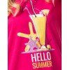 Удлиненная футболка Sielei FASHION SUMMER HE41 fuxia, Цвет: fuxia (фуксия), Размеры: XL, изображение 4