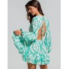 Короткое пляжное платье Cosita Linda CLC26059 MAYAN SHADES, Цвет: бирюзовый, Размеры: L, изображение 3