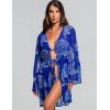 Короткий пляжный халат Cosita Linda CLC26079 MEXICAN BLAZE, Цвет: синий, Размеры: L