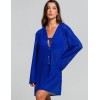 Пляжная туника Cosita Linda CLC26083 AZURE ELEGANCE, Цвет: синий, Размеры: M
