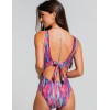 Слитный купальник с глубоким вырезом Cosita Linda CLM26096 EXOTIC SHADE, Цвет: мульти, Размеры: M, изображение 2