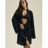Кружевной пеньюар Esotiq ZEQUINE 44179 черный, Цвет: черный, Размеры: L/XL, изображение 7
