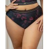 Трусы слипы Kris Line BLOSSOM briefs, Цвет: черный+сиреневый, Размеры: L