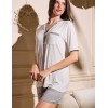 Пижама Lormar DAYTIME 654314CO latte/grigio melange, Цвет: latte/grigio melange (серый), Размеры: M