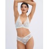 Кружевные бразилиана Alles SOFT BLUR Brazyliany mint, Цвет: светло-голубой, Размеры: S, изображение 4