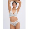 Бюстгальтер бралетт Alles SOFT BLUR M Bralette mint, Цвет: светло-голубой, Размеры: 65D, изображение 6