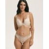 Кружевные стринги Esotiq VIVIAN 45213 пшеничный, Цвет: пшеничный, Размеры: S, изображение 3