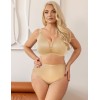 Высокие стринги Kris Line SIMPLE stringi high waist бежевый, Цвет: бежевый, Размеры: S, изображение 2
