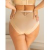 Трусы высокие Kris Line SIMPLE high waist бежевый, Цвет: бежевый, Размеры: S