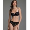 Бюстгальтер с кружевными чашками Mioocchi ЛОТТИ 8348 nero, Цвет: nero (черный), Размеры: 70B, изображение 2