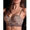 Комплект Lormar WILD бюстье+бразилиана Wil54365 animalier, Цвет: animalier (анимал-принт), Размеры: 75B, изображение 4