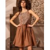 Короткий сарафан Mia-Amore BARBADOS 6000, Цвет: капучино, Размеры: 2XL/3XL, изображение 4