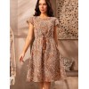 Платье из вышивного хлопка Mia-Amore BARBADOS 6001, Цвет: капучино, Размеры: S/M