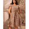 Платье из вышивного хлопка Mia-Amore BARBADOS 6001, Цвет: капучино, Размеры: S/M, изображение 3