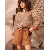 Комплект из рубашки и шорт Mia-Amore BARBADOS 6008, Цвет: капучино, Размеры: M, изображение 3
