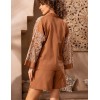 Комплект из рубашки и шорт Mia-Amore BARBADOS 6008, Цвет: капучино, Размеры: M, изображение 2