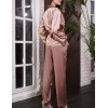 Атласный комплект жакет+брюки Mia-Amore ELIZA 8176 золотистый, Цвет: золотистый, Размеры: 2XL, изображение 2