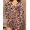 Короткая принтованная туника Mia-Amore EVERLY 2380, Цвет: коричневый, Размеры: S/M, изображение 4