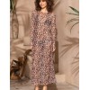 Длинная туника для пляжа Mia-Amore EVERLY 2387, Цвет: коричневый, Размеры: 3XL, изображение 3