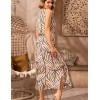 Сарафан из принтованной вискозы Mia-Amore SANTA CRUZ 5630, Цвет: бежевый, Размеры: 3XL, изображение 2