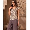 Брючный комплект Mia-Amore SANTA CRUZ 5634, Цвет: бежевый, Размеры: 3XL, изображение 3