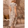 Длинное платье-халат Mia-Amore SANTA CRUZ 5637, Цвет: бежевый, Размеры: 3XL, изображение 2