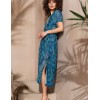 Туника с капюшоном Mia-Amore TROPICAL ISLAND 2366, Цвет: синий, Размеры: 2XL/3XL, изображение 4